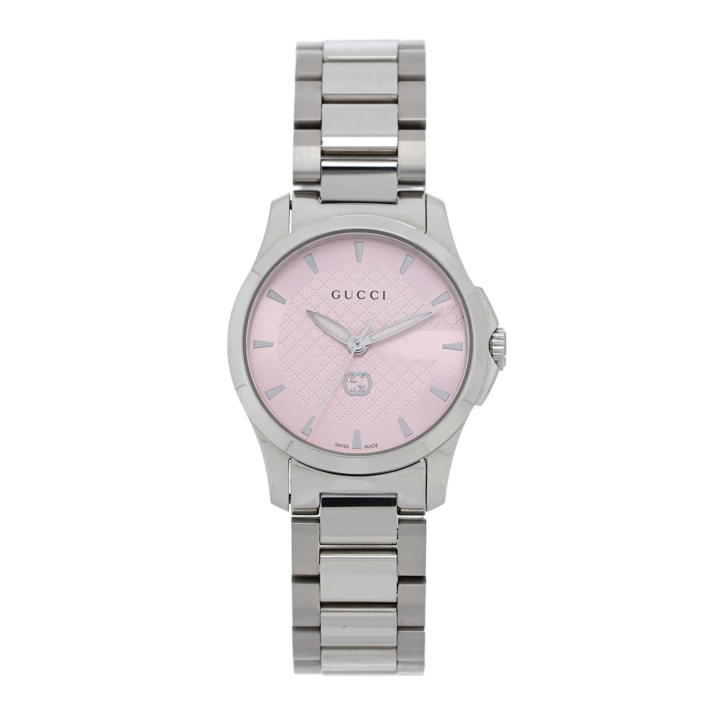 Stainless Steel 27mm G-Timeless Quartz Watch Pink