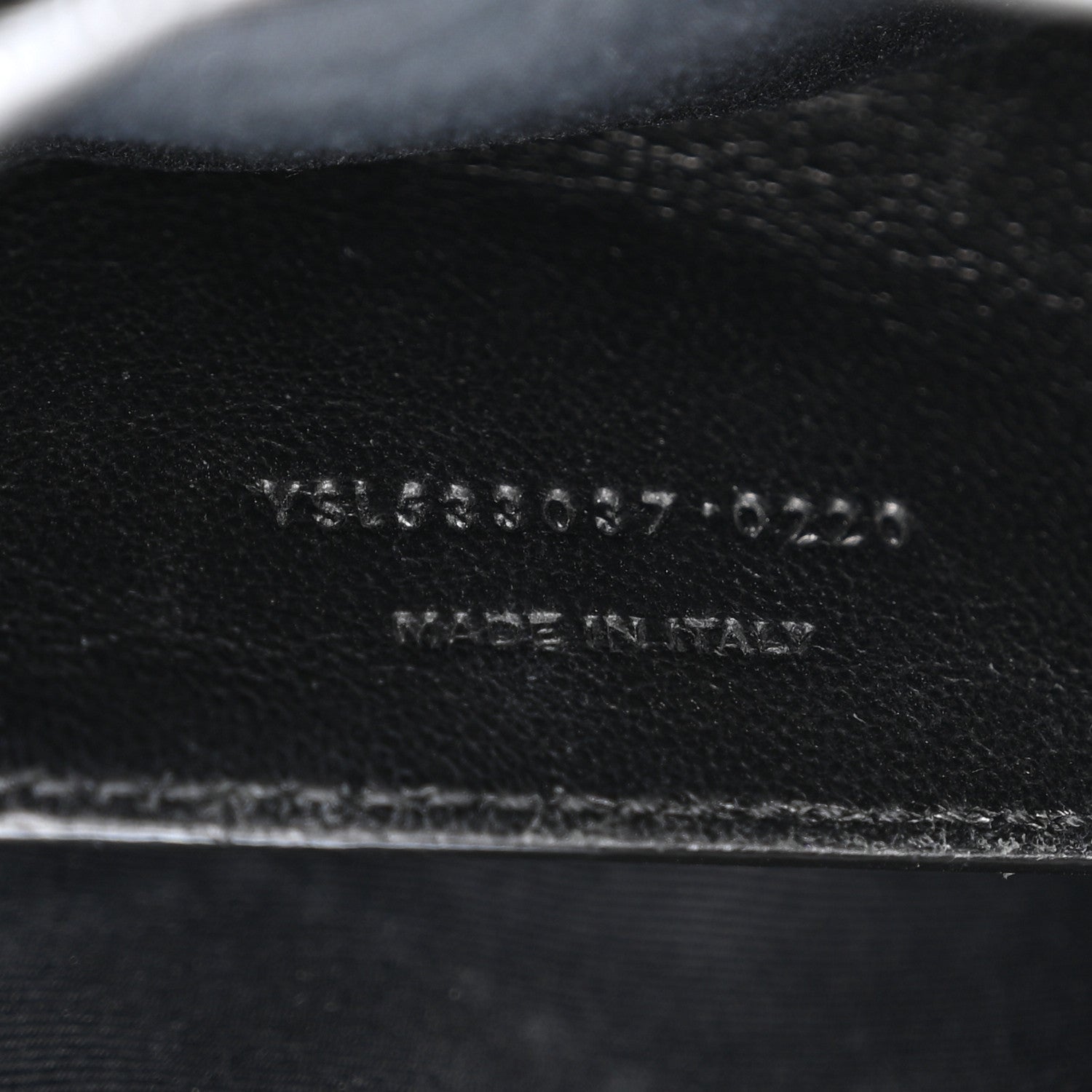 Saint Laurent Crinkled Calfskin Matelasse Monogram Baby Niki Chain Satchel Black 6 of 10