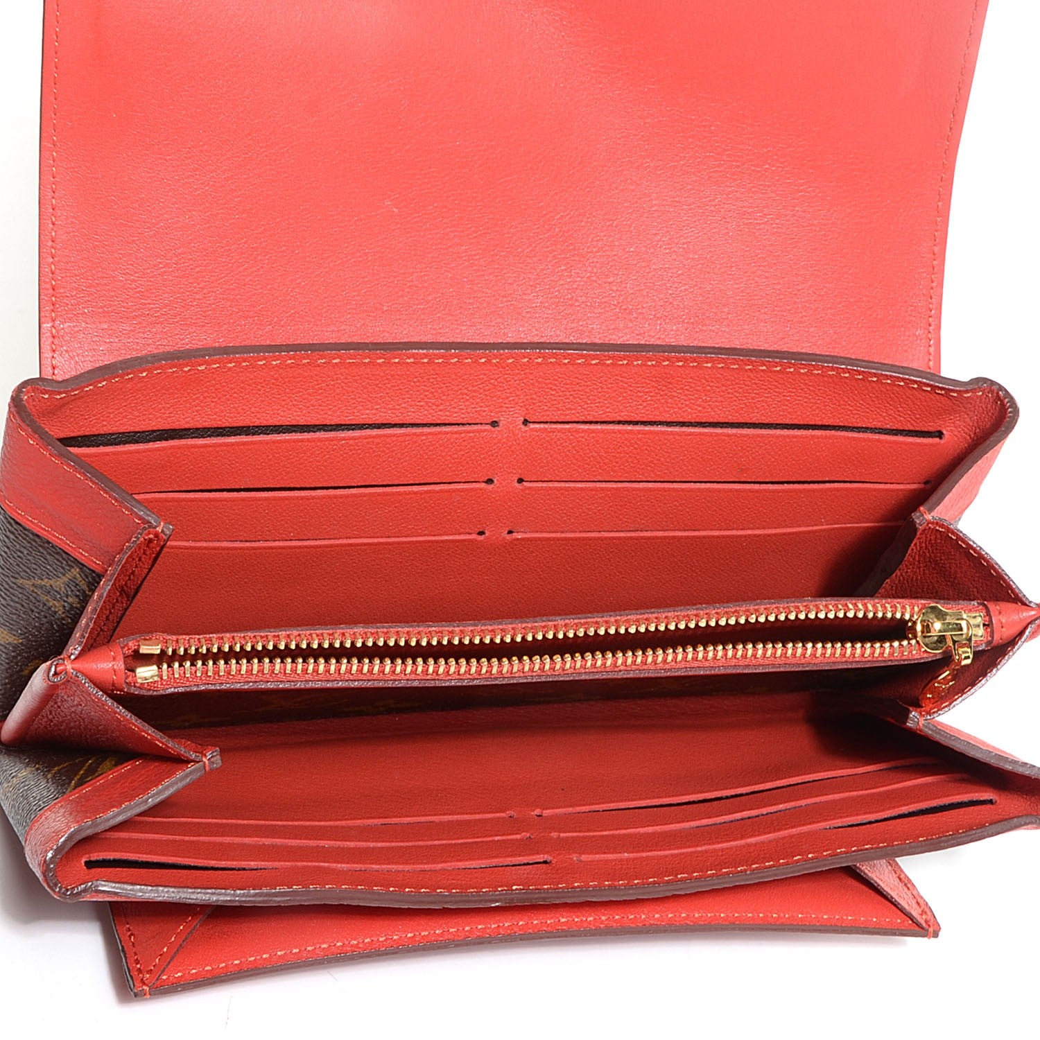 Louis Vuitton Monogram Elysee Wallet Clementine 6 of 8