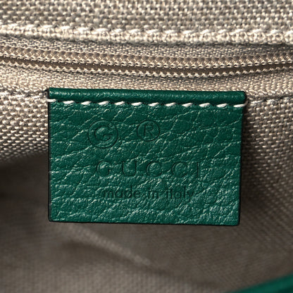 Gucci Dollar Calfskin Interlocking G Crossbody Bag Emerald 6 of 11