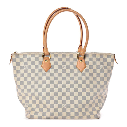 Louis Vuitton Damier Azur Saleya MM 1 of 8