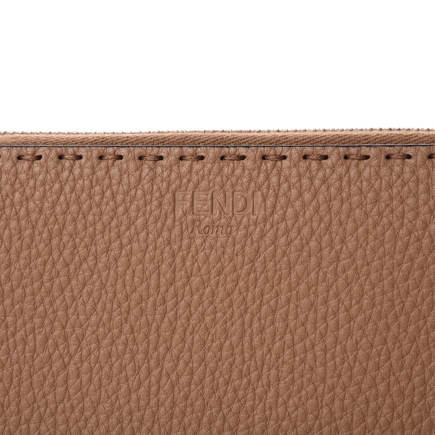 Fendi Cuoio Romano Selleria Zip Around Wallet Mou 9 of 9