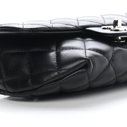 Chanel Calfskin Quilted CC Uniform Flap Belt Bag Black 9 of 10