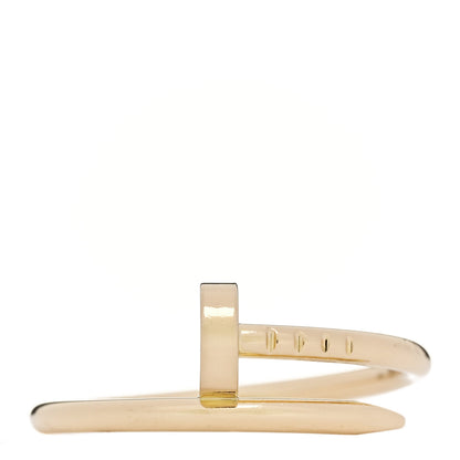 Cartier 18K Yellow Gold Small Juste Un Clou Ring 54 7 1 of 5