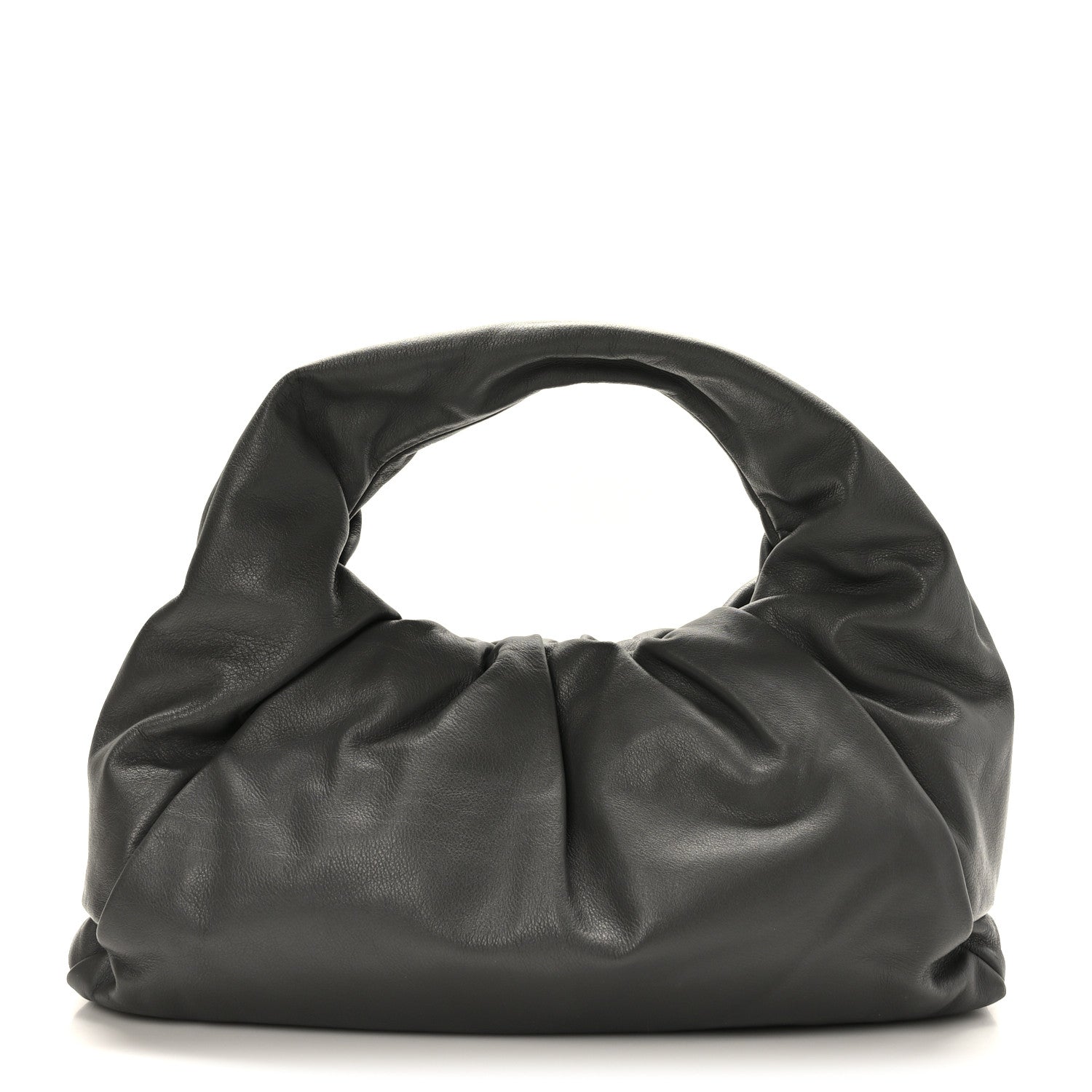 Bottega Veneta Smooth Butter Calfskin Small The Shoulder Pouch Grey 1 of 8