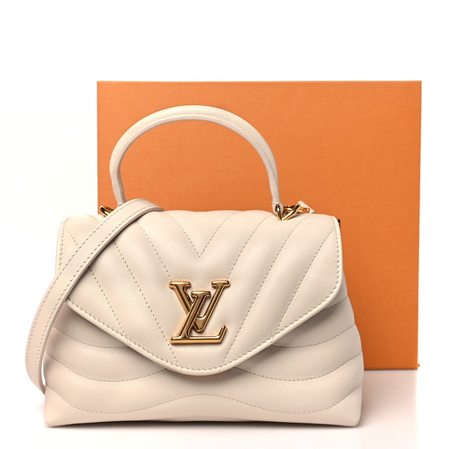 Calfskin Hold Me New Wave Ivory