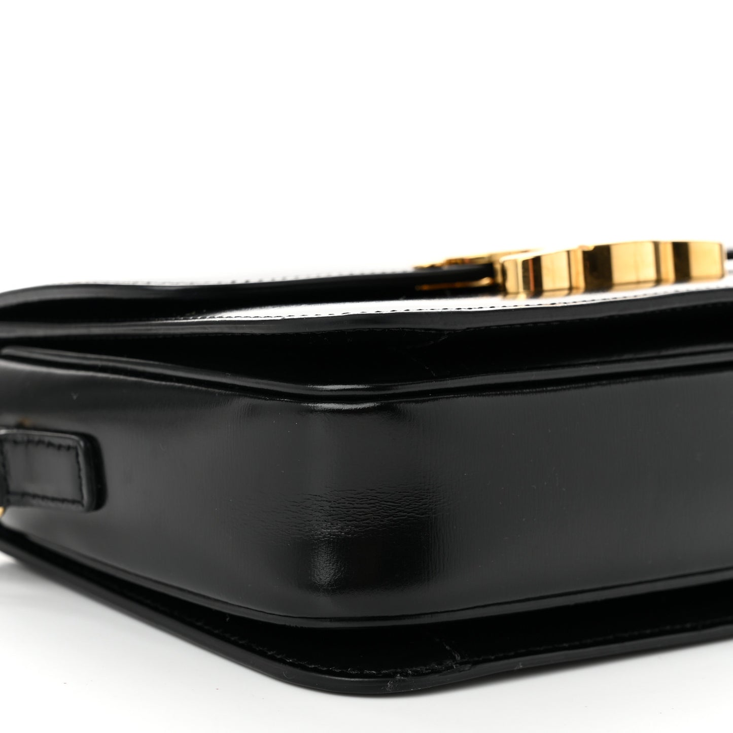 Shiny Calfskin Teen Triomphe Black