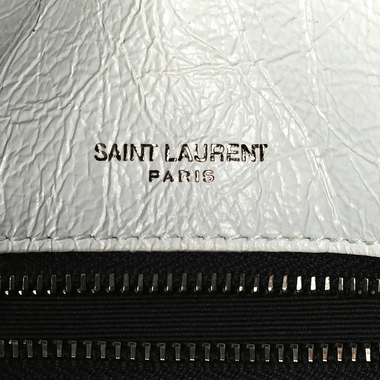 Crinkled Calfskin Matelasse Monogram Medium Niki Chain Satchel Dirty White