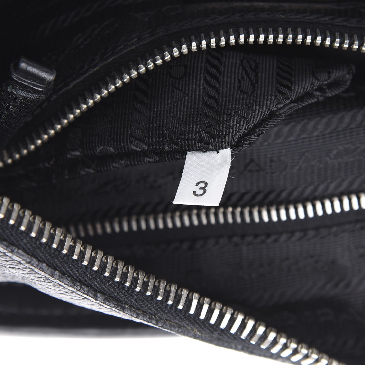 Prada Vitello Daino Hobo Black 6 of 10