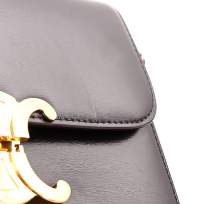 Celine Shiny Calfskin Teen Triomphe Aubergine 11 of 13