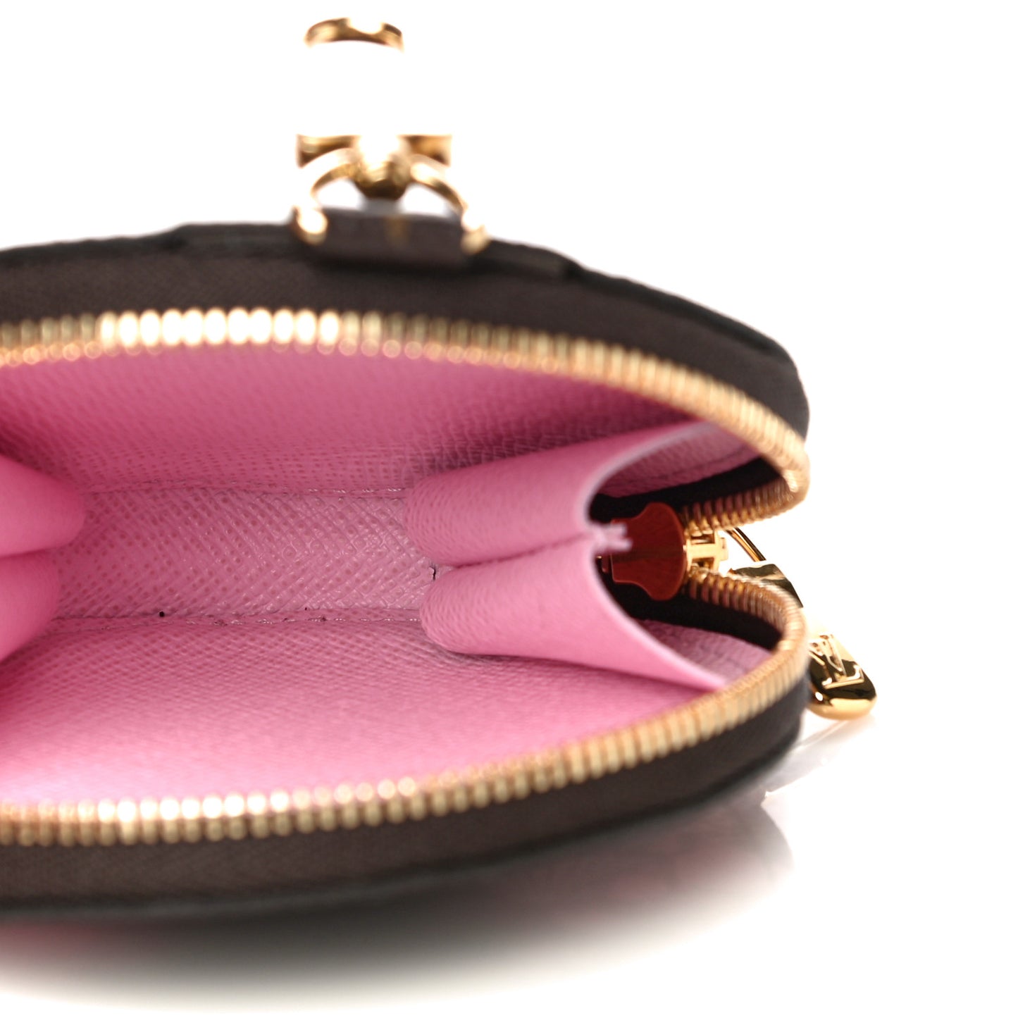 Monogram 2021 Christmas Animation Japanese Garden Round Coin Purse Wisteria Pink