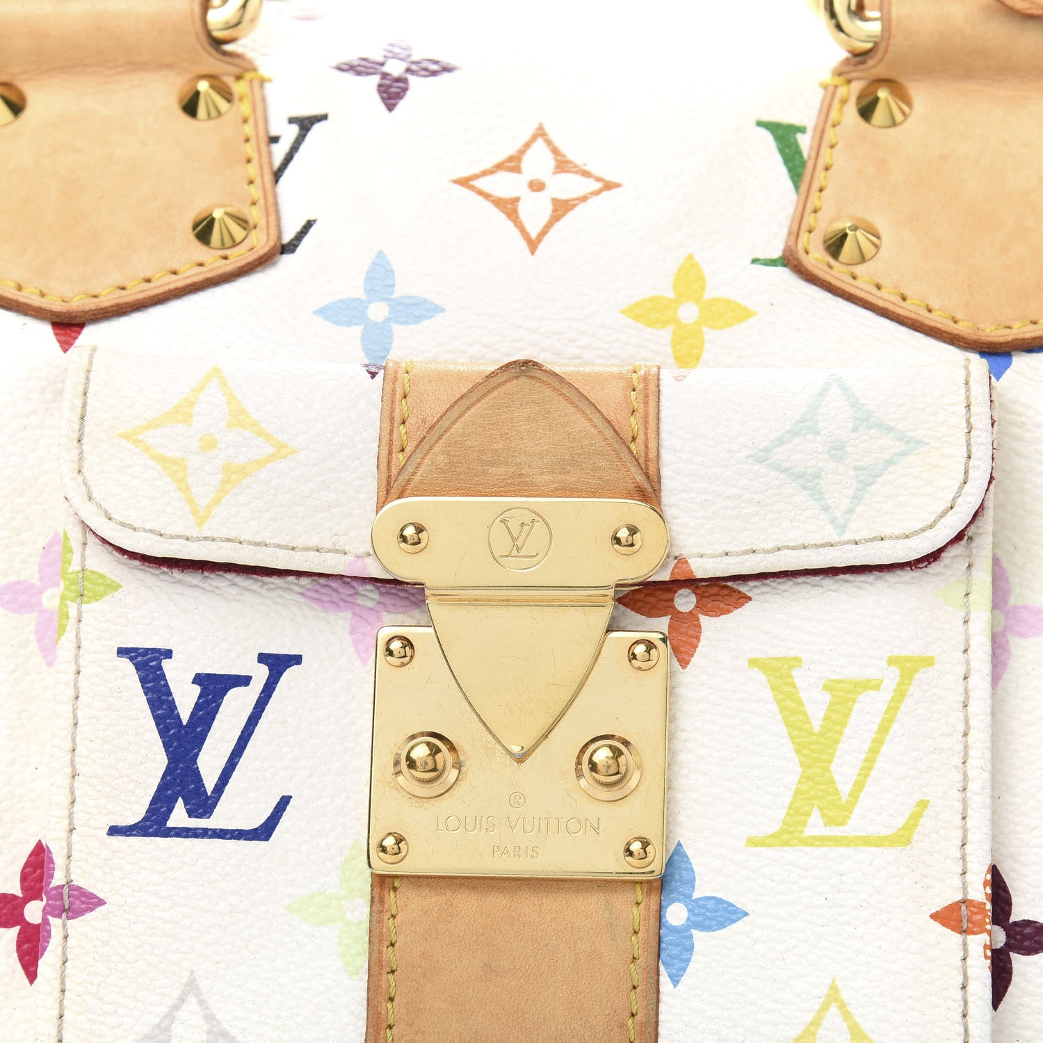 Louis Vuitton Monogram Multicolor Speedy 30 White 15 of 15