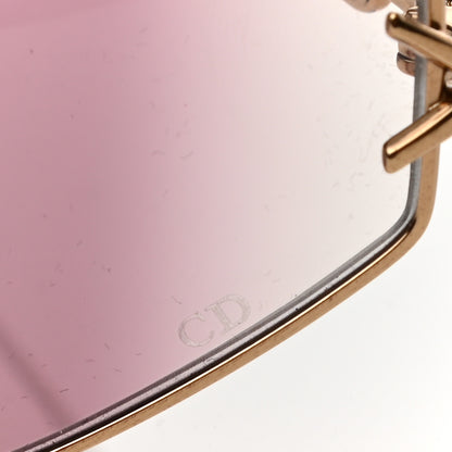 Christian Dior Metal Gipsy2 Sunglasses Pink Gold 7 of 9