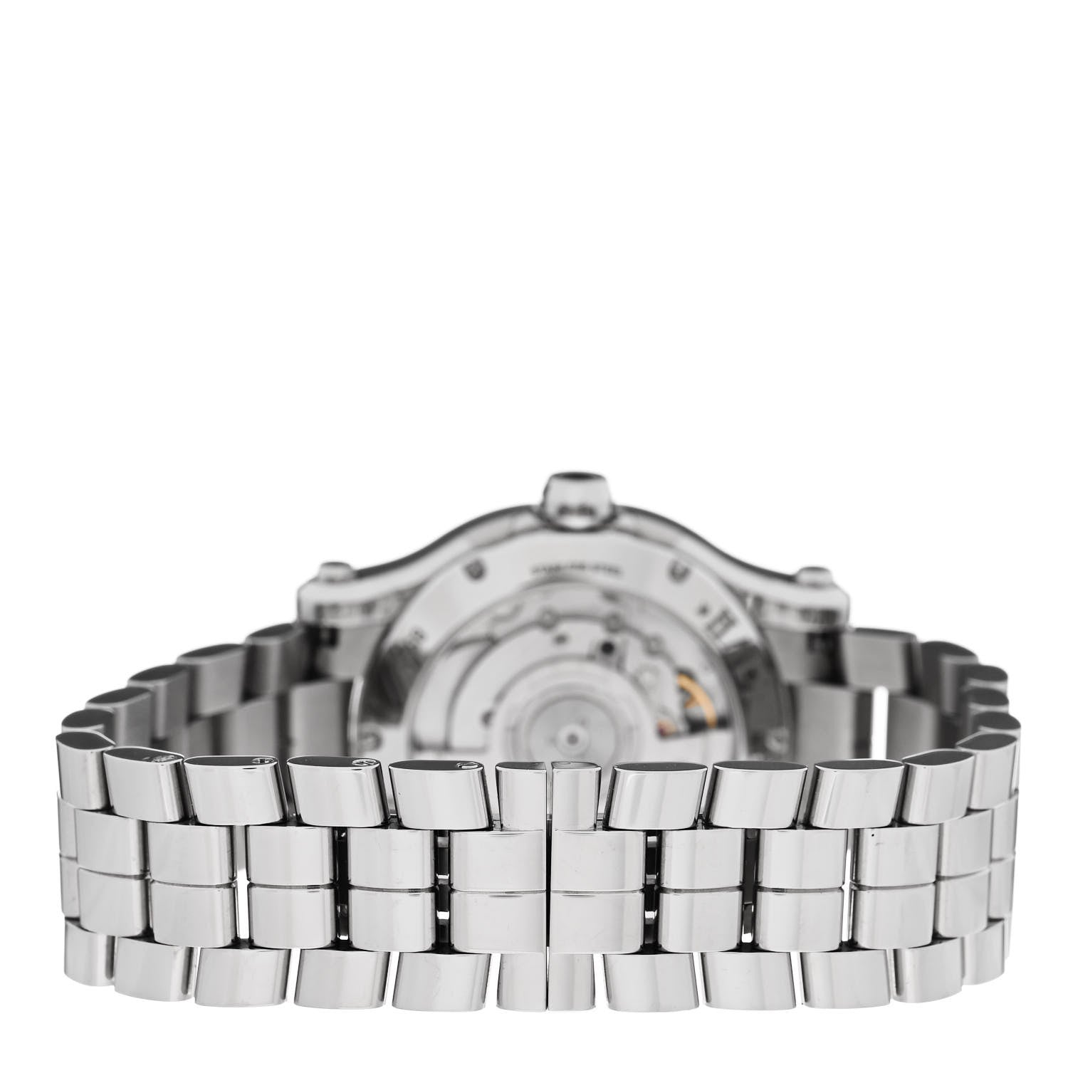 Chopard Stainless Steel 7 Diamond 36mm Happy Sport Automatic Watch 3 of 4