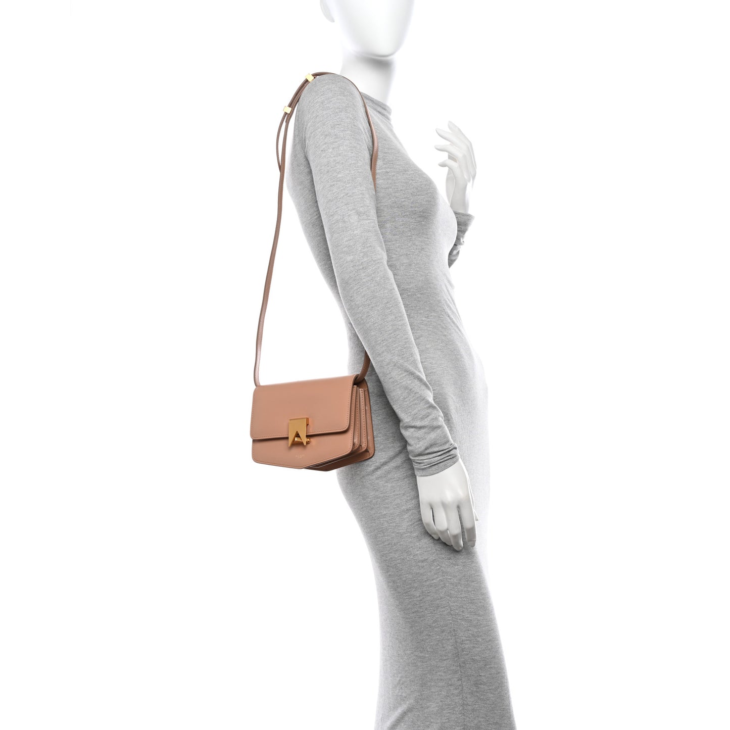 Calfskin Small Le Papa Crossbody Rose