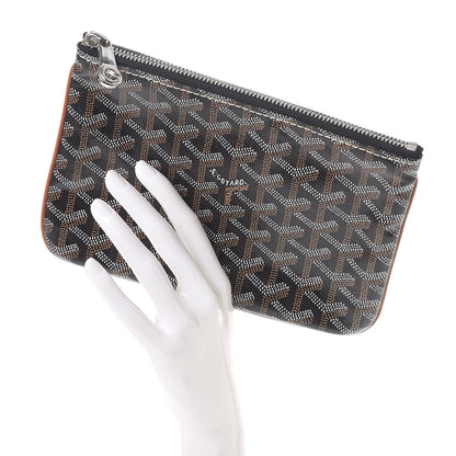Goyard Goyardine Senat Pochette PM Black Gold 2 of 9
