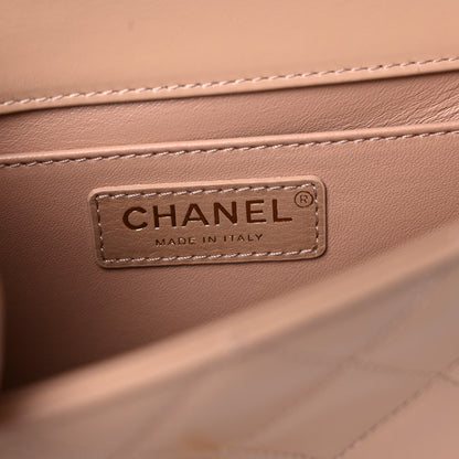 Chanel Calfskin Quilted Perfect Fit Flap Beige 6 of 10