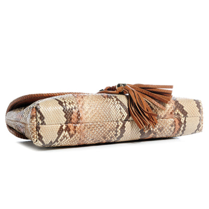 Gucci Python Marrakech Clutch Honey 4 of 7