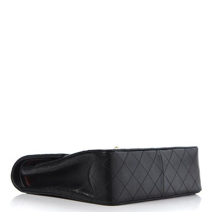 Chanel Lambskin Quilted Medium Double Flap Black 5 of 9