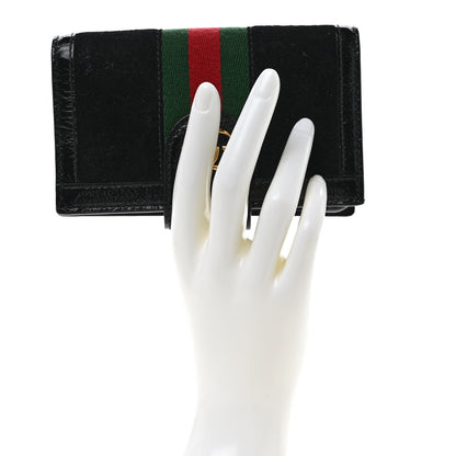 Gucci Suede Patent Web Ophidia iPhone 7 Case Black 2 of 8