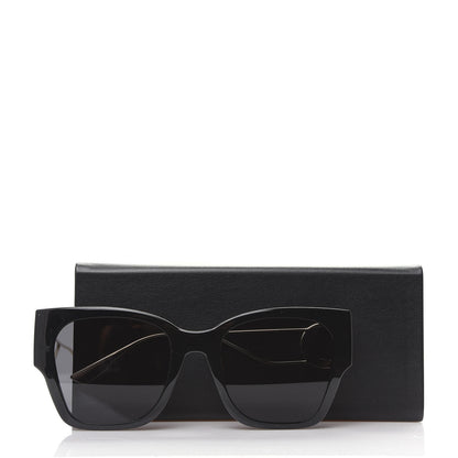 Christian Dior Rectangular 30 Montaigne 1 Sunglasses Black Gold 7 of 7