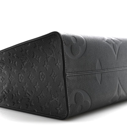 Louis Vuitton Empreinte Monogram Giant Onthego MM Black 8 of 11