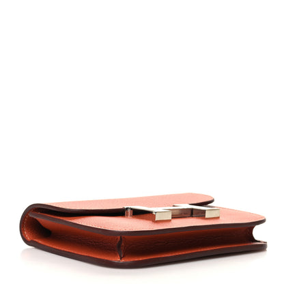Hermes Evercolor Constance Slim Wallet Blush 5 of 11