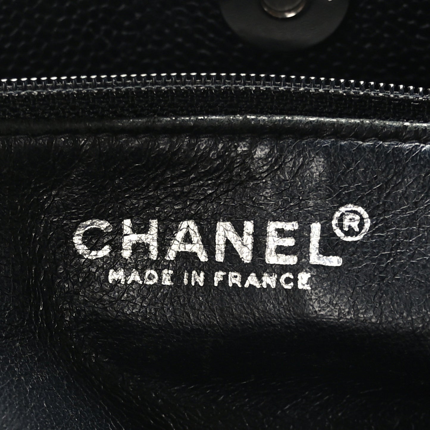 Caviar Bijoux Chain Shoulder Bag Black