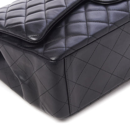 Chanel Lambskin Quilted Maxi Single Flap Black 6 of 10