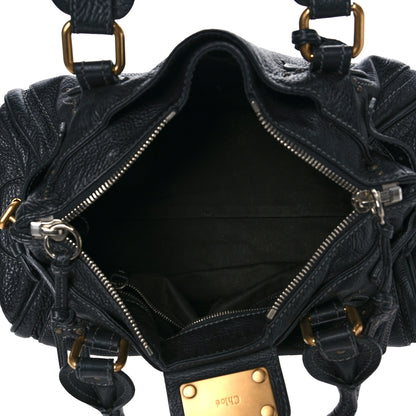 Chloe Calfskin Medium Paddington Satchel Black 5 of 8