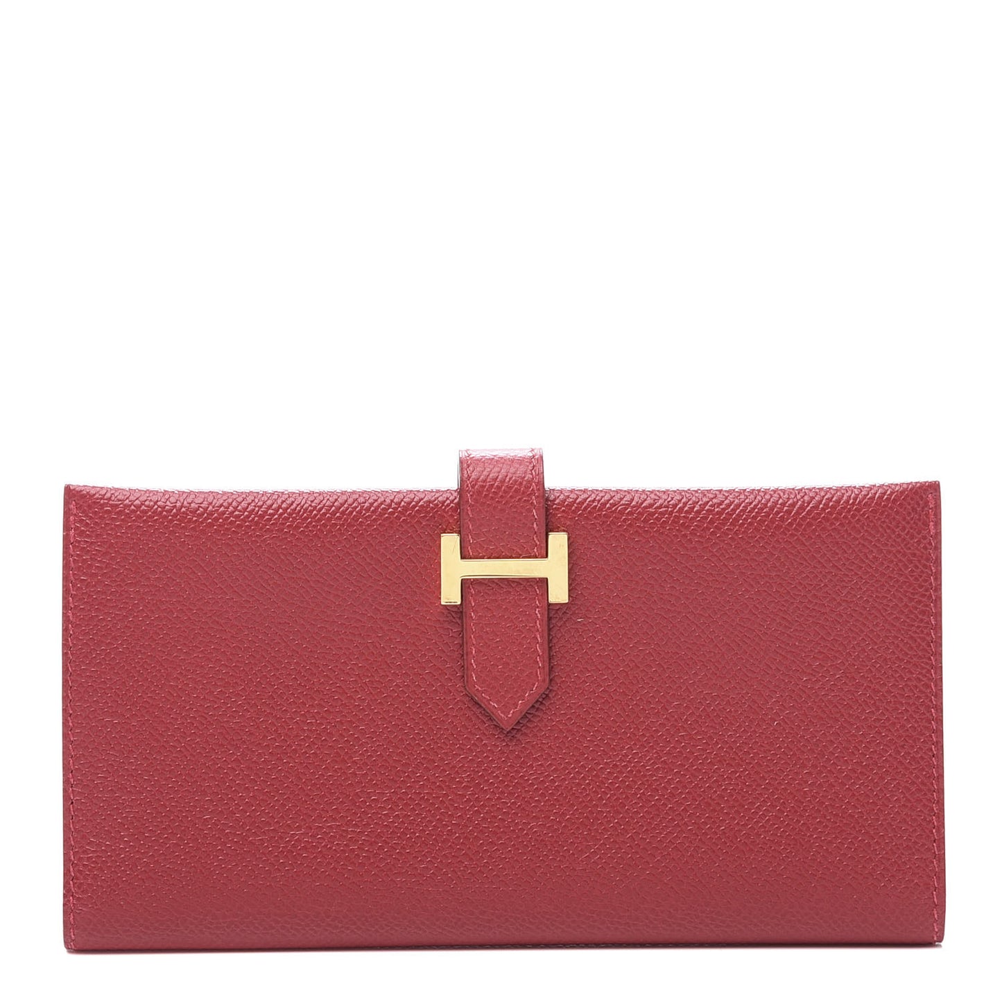 Courchevel Bearn Gusset Wallet Rouge Vif