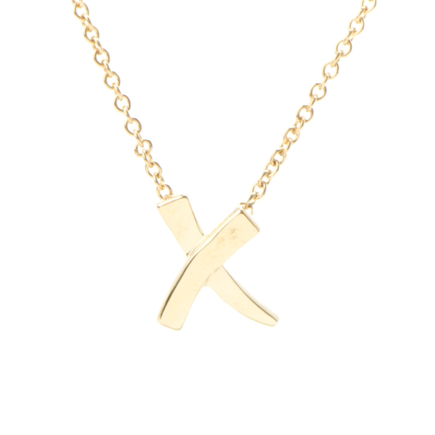 18K Yellow Gold Paloma Picasso X Pendant Necklace