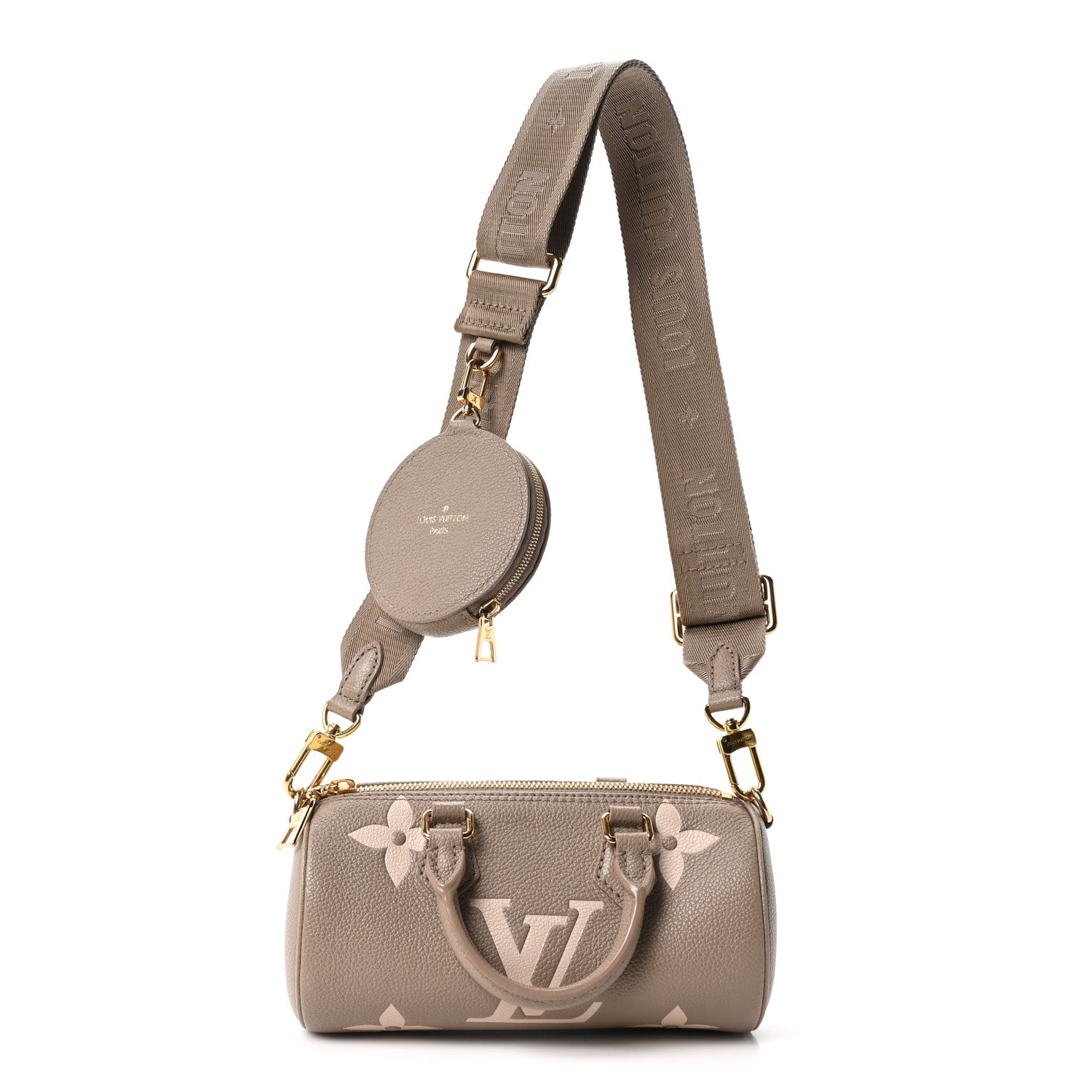 Louis Vuitton Empreinte Monogram Giant Papillon BB Tourterelle Cream 1 of 9