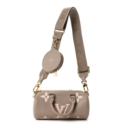 Louis Vuitton Empreinte Monogram Giant Papillon BB Tourterelle Cream 1 of 9