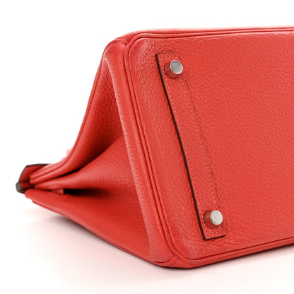 Hermes Togo Birkin 30 Rouge Pivoine 9 of 13