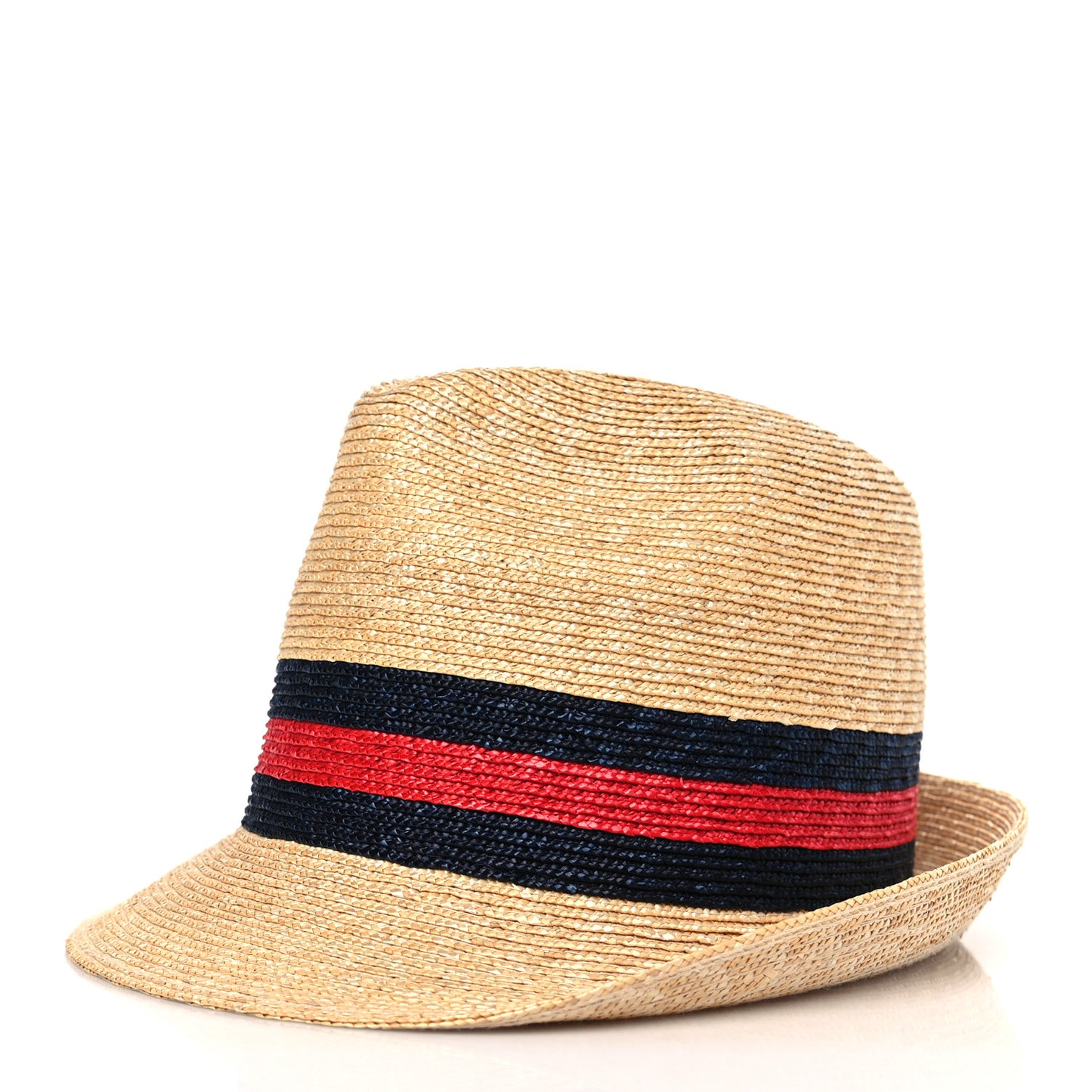 Abaca Straw Web Fedora Hat L