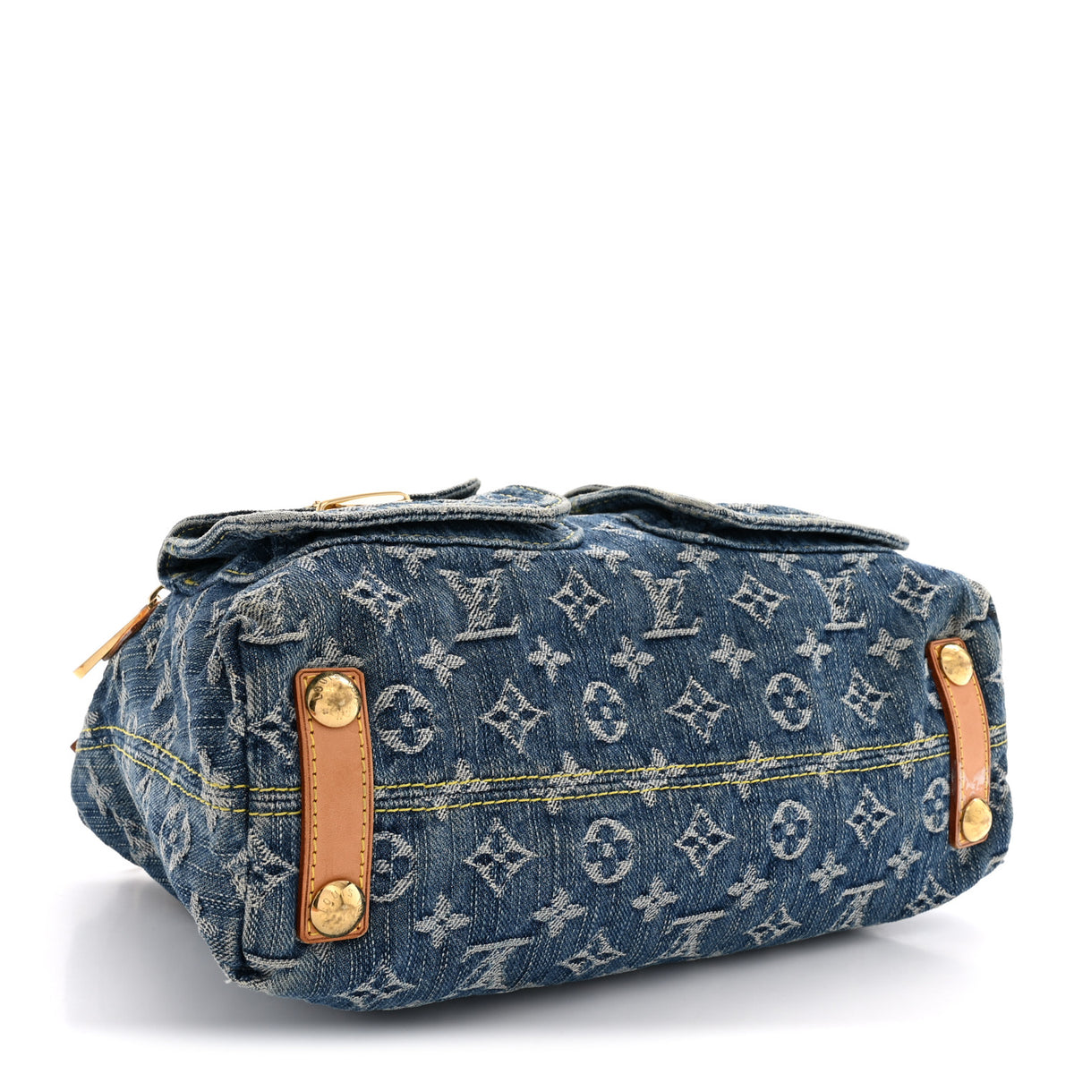 Monogram Denim Baggy PM Blue