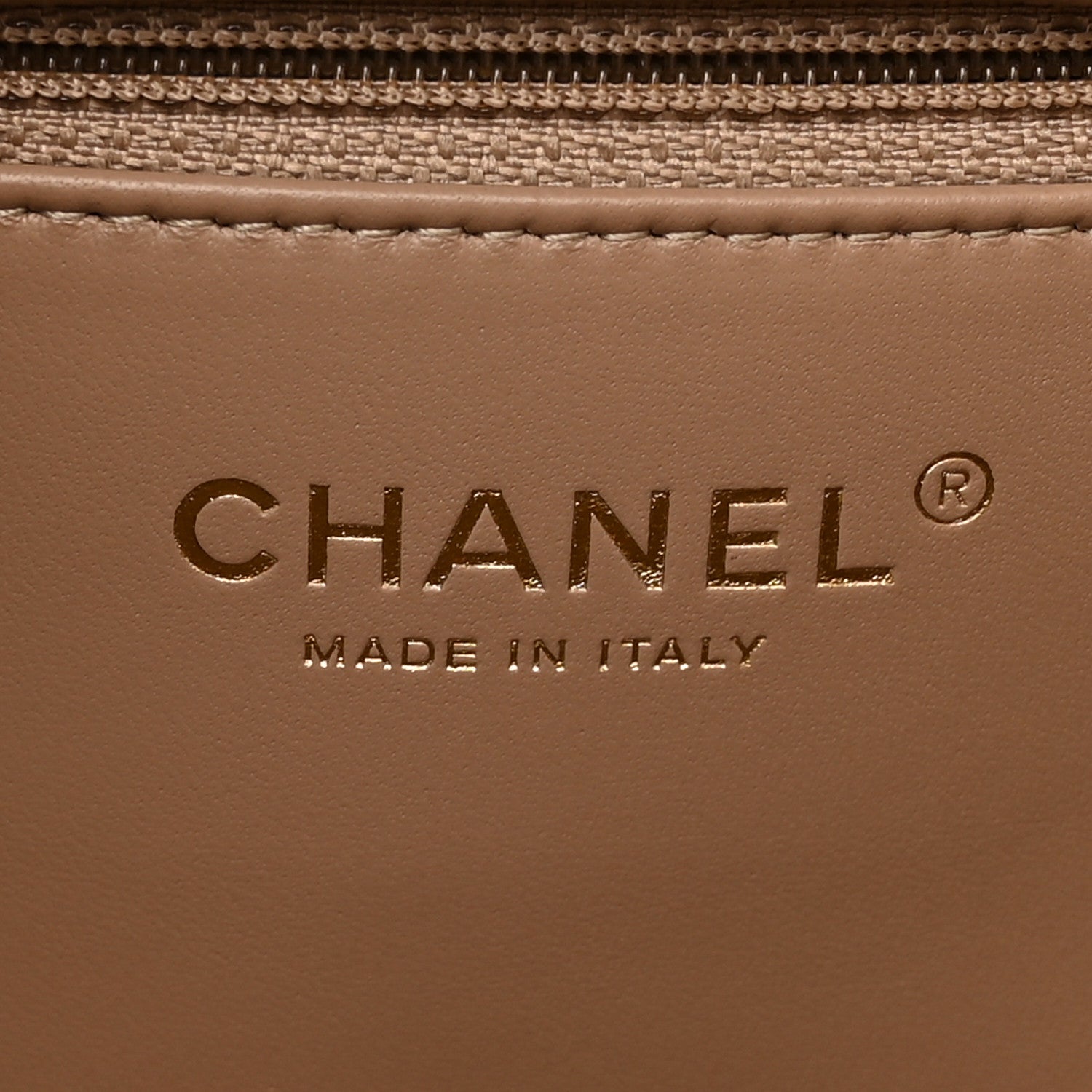 Chanel Calfskin Quilted Large Classic Shopping Tote Beige 6 of 10