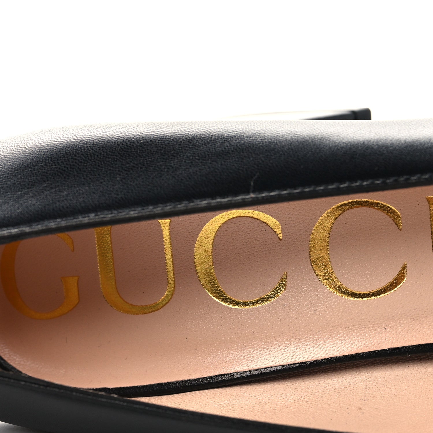 Gucci Malaga Kid Horsebit 75mm Pumps 38 Black 1884603 – FASHIONPHILE