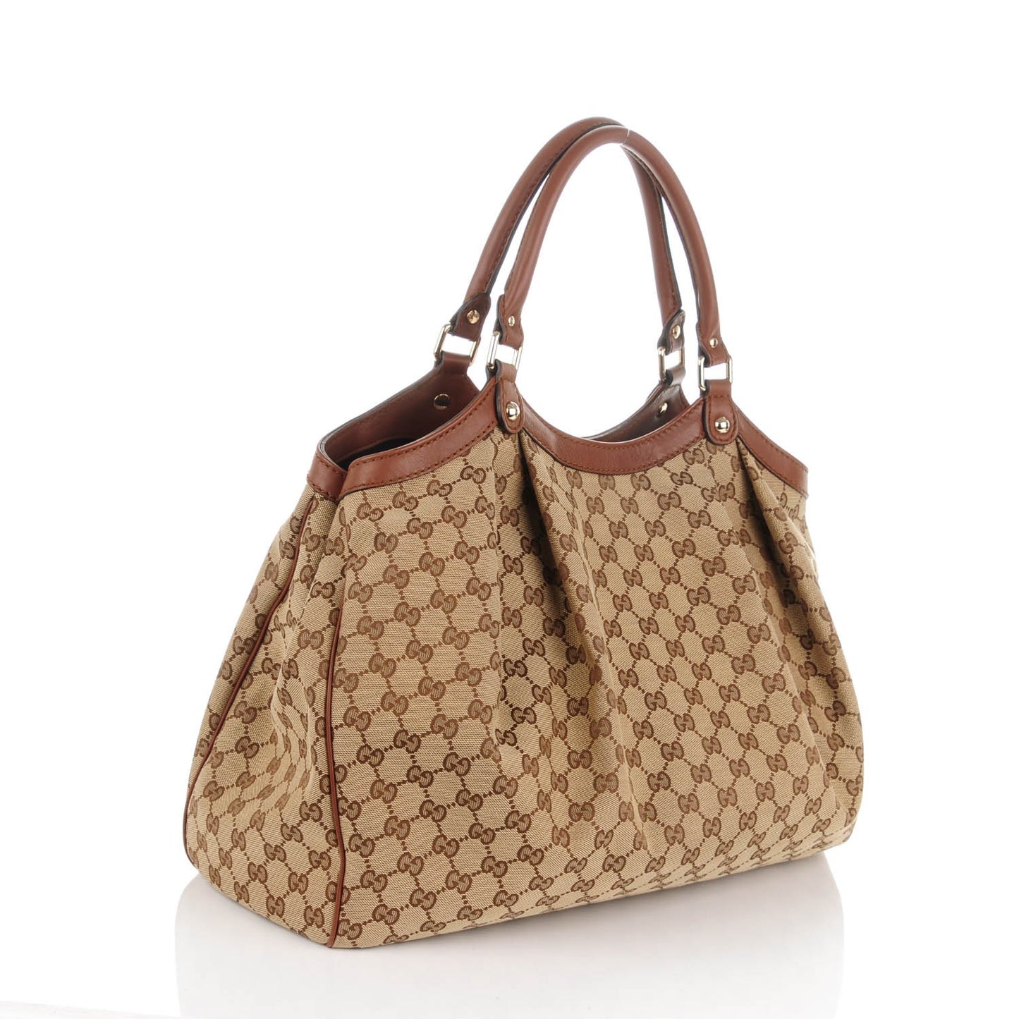 Monogram Large Sukey Tote Brown