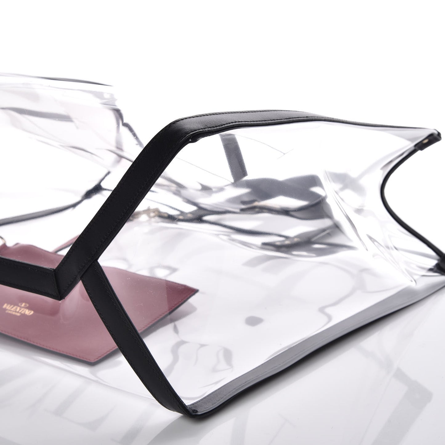 Plexy VLTN Large Shopping Bag Transparent