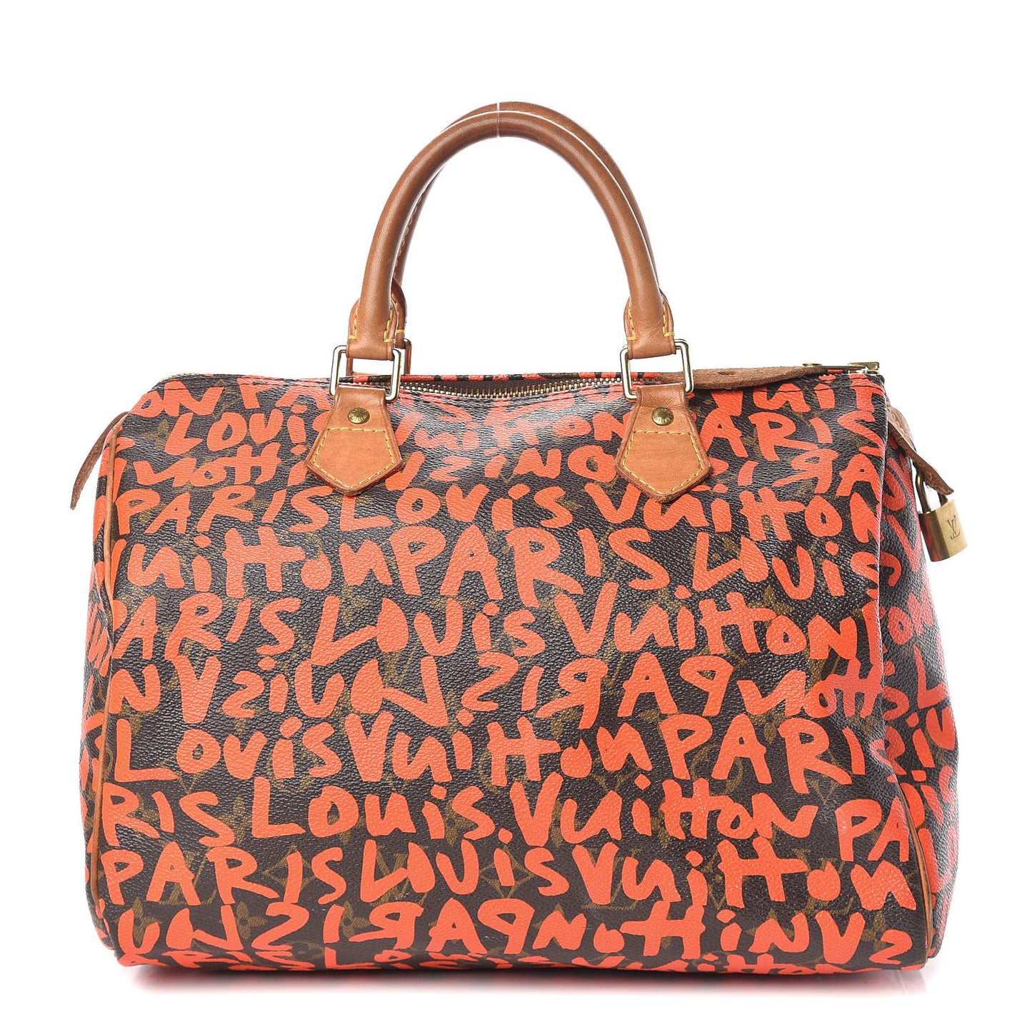 Monogram Graffiti Speedy 30 Orange