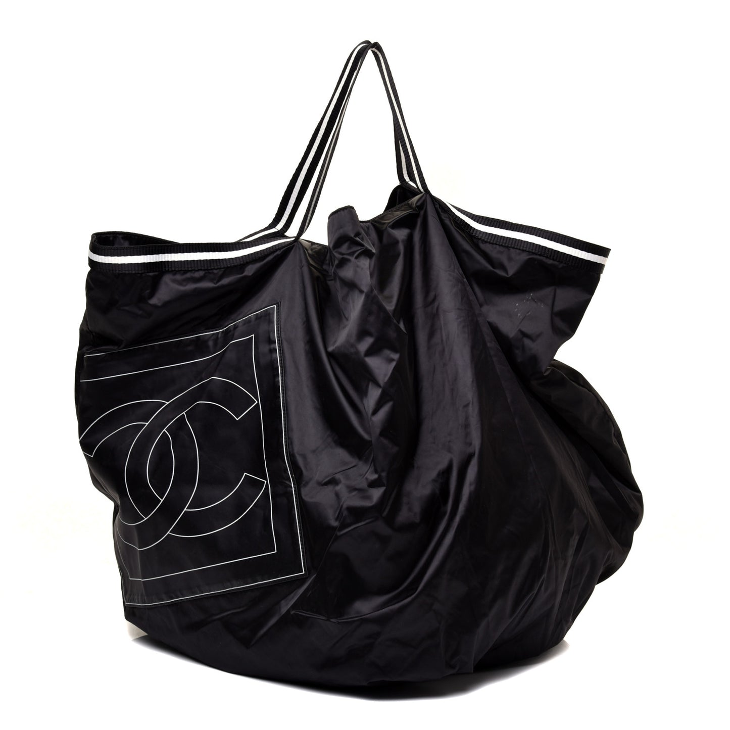 Nylon XL Sport Travel Bag Black