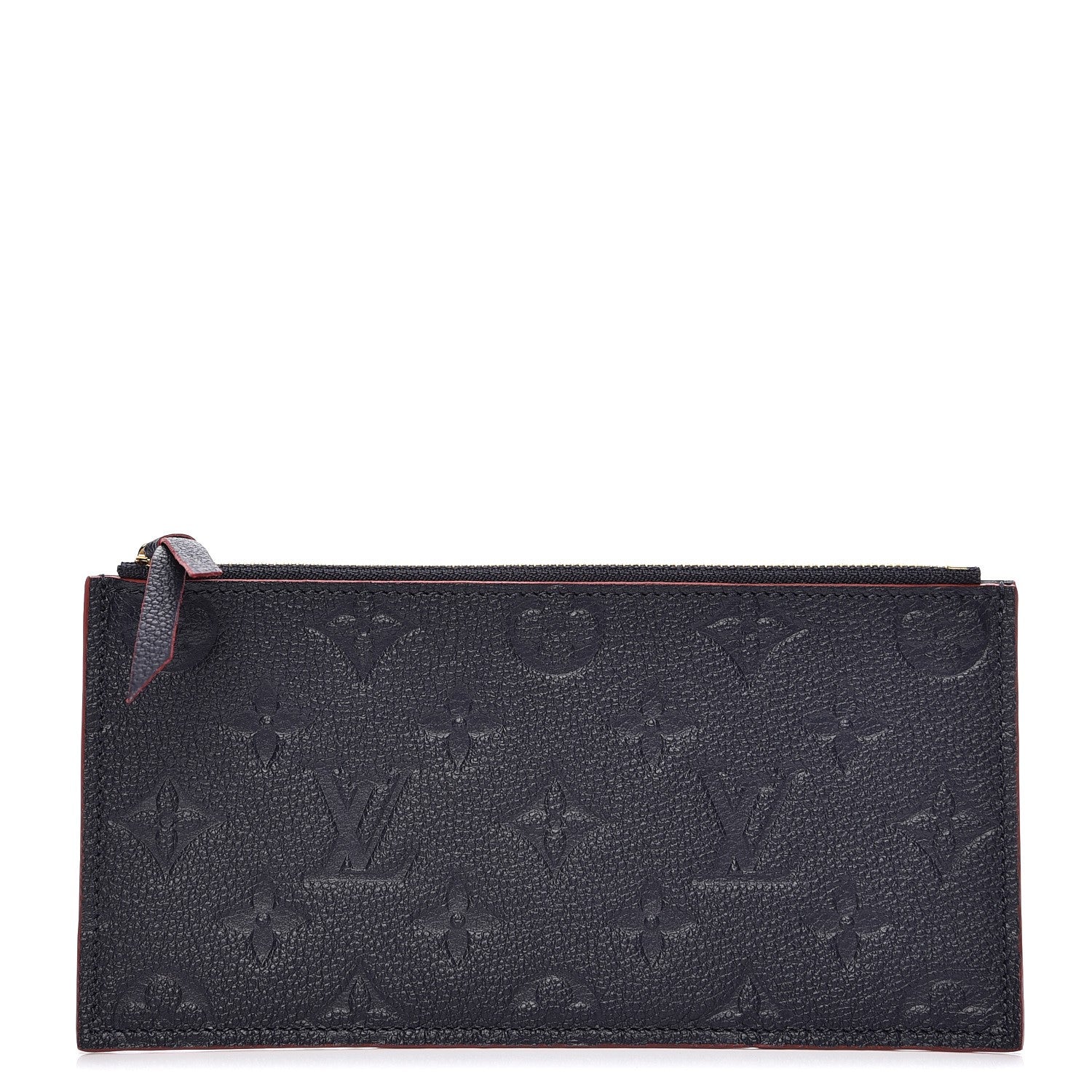 Louis Vuitton Empreinte Felicie Chain Wallet Zippered Insert Marine Rouge 1 of 7