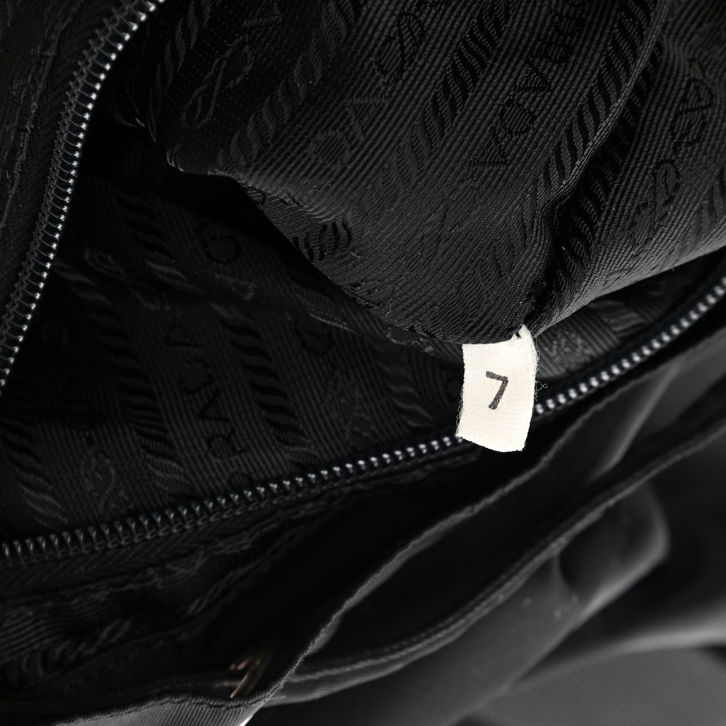 Nylon Vela Medium Backpack Black