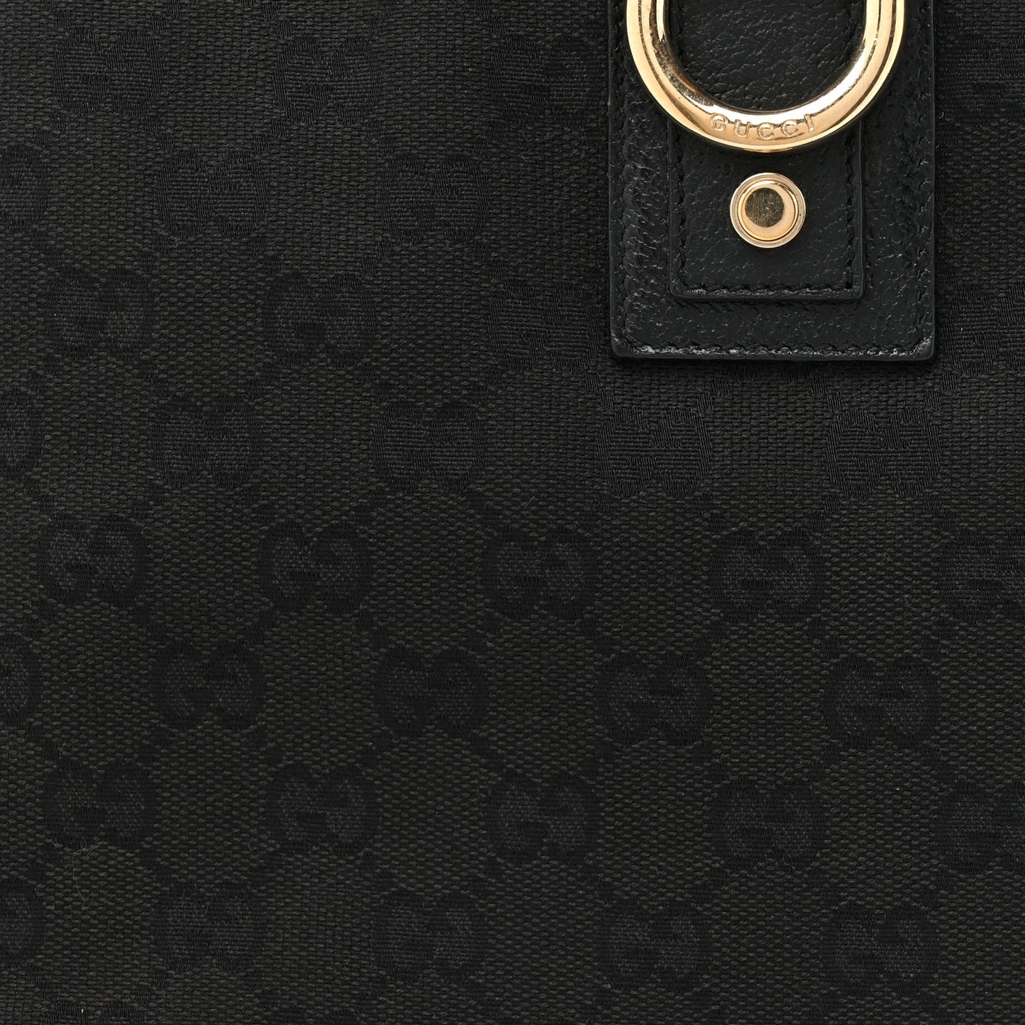 Monogram Abbey Messenger Bag Black