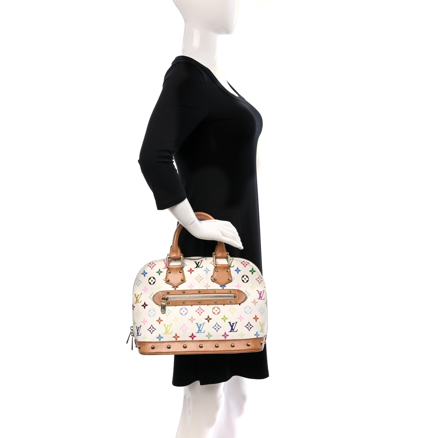 Monogram Multicolor Alma White