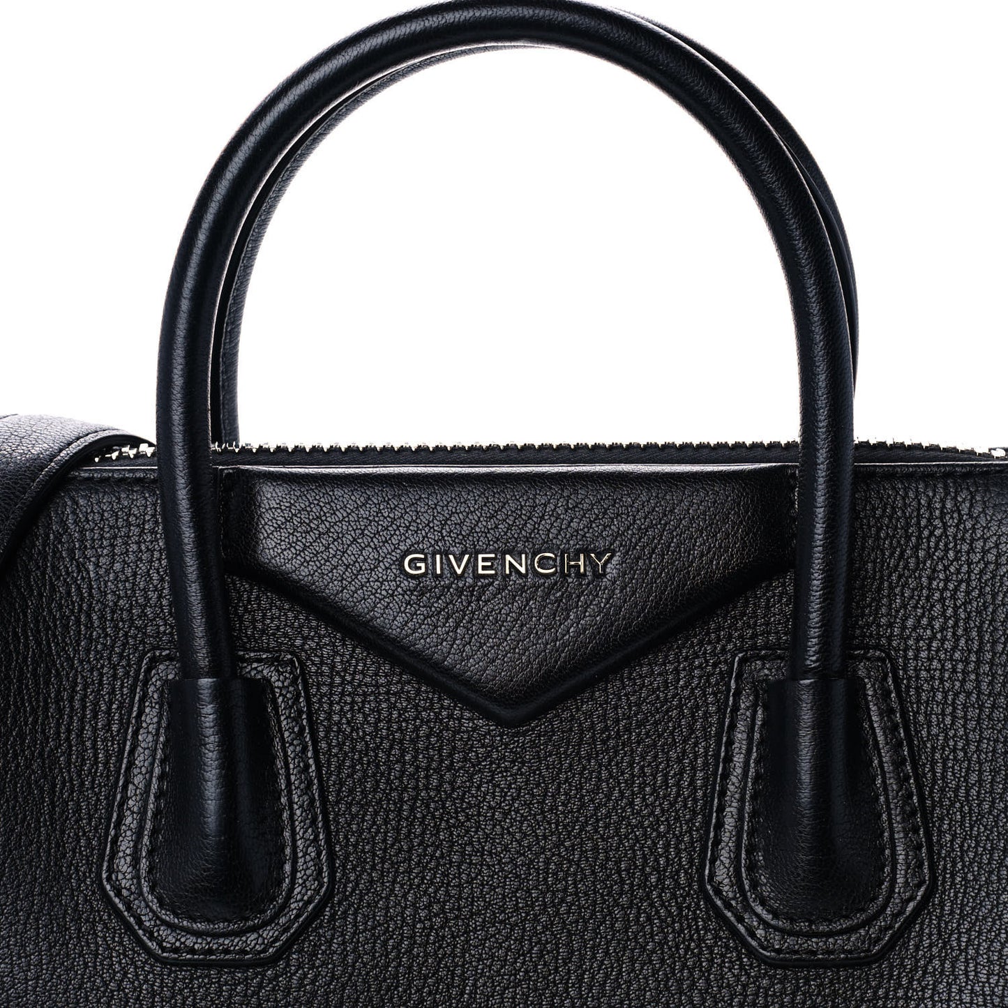 Sugar Goatskin Small Antigona Black