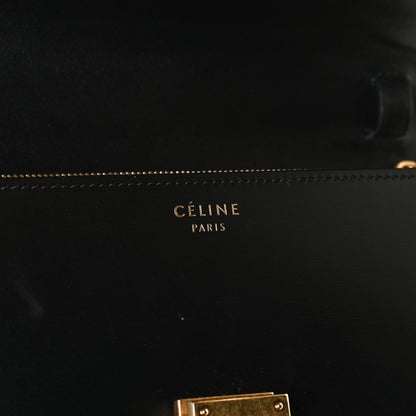 Celine Box Calfskin Medium Classic Box Flap Bag Black 7 of 11