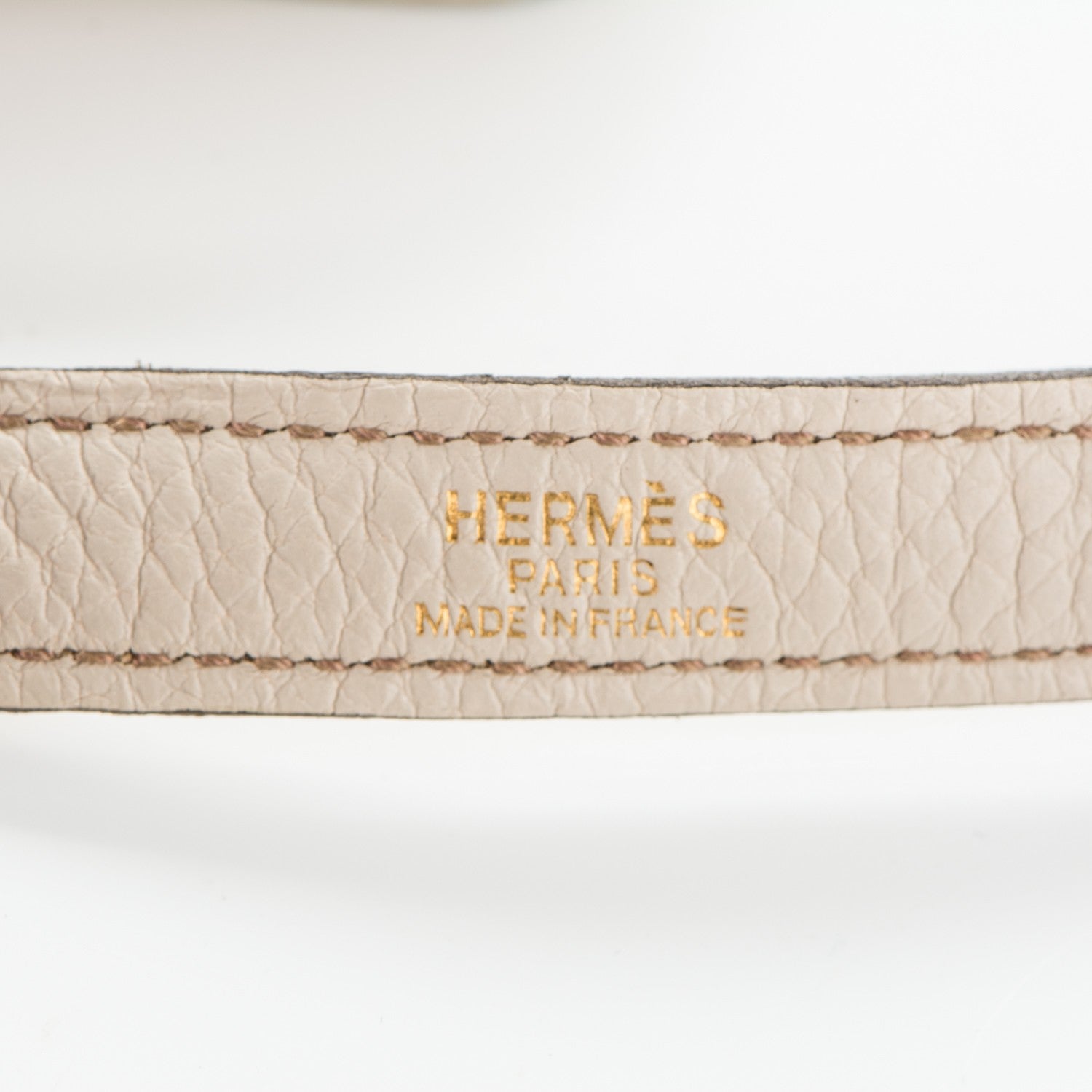 Hermes Taurillon Clemence Tri-Color Kelly Retourne 35 Tabac Camel Ebene Parchemin 8 of 26